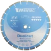 Tarcza diamentowa do asfaltu DUALCUT 350x25,4x10 mm ASFALT-BETON WERTEC