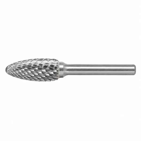 Pilnik obrotowy ostrołukowy zaokrąglony TYP F 16x32x65x6mm