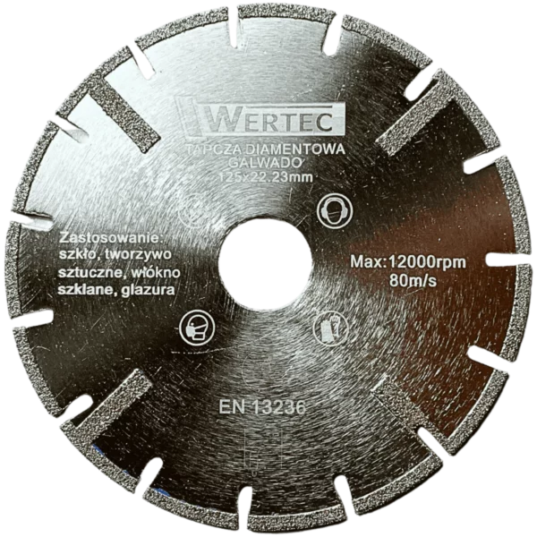 Tarcza diamentowa GALWADO 125mm