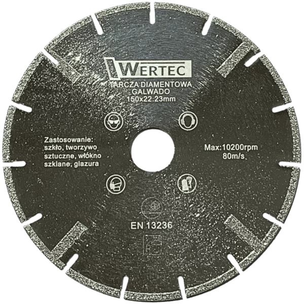 Tarcza diamentowa GALWADO 150mm