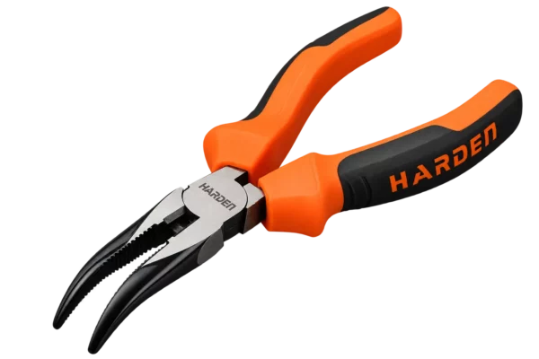 Szczypce telefoniczne odgięte 162mm HARDEN