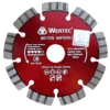 Tarcza diamentowa do betonu i kamienia IMPERIO 115x22,23x10mm WERTEC