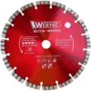 Tarcza diamentowa do betonu i kamienia IMPERIO 230x22,23x10mm WERTEC