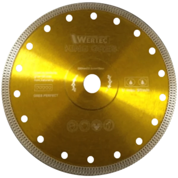 Tarcza diamentowa do gresu X-turbo KING GRES 200 x 25,4 mm WERTEC