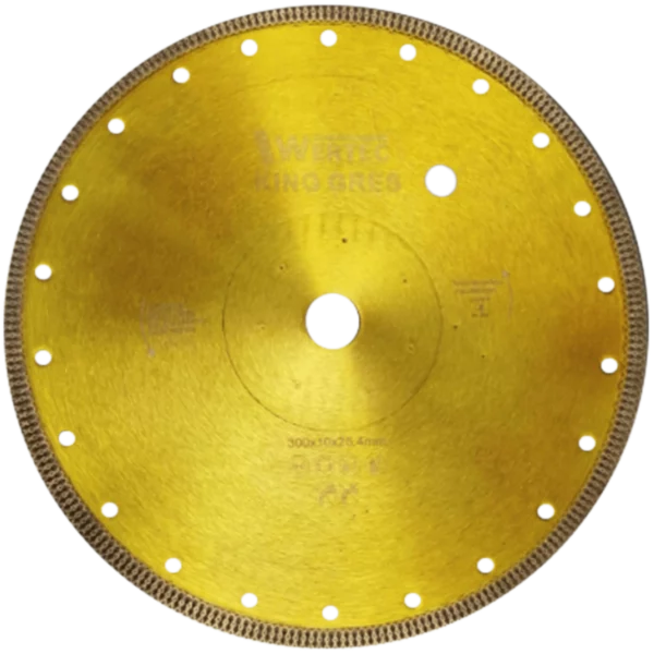 Tarcza diamentowa do gresu X-turbo KING GRES 300 x 25,4 mm WERTEC