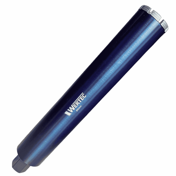 Korona wiertnicza do betonu 82×400 mm, UNC 1 1/4" WERTEC