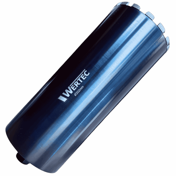 Korona wiertnicza do betonu 202×400 mm, UNC 1 1/4" WERTEC