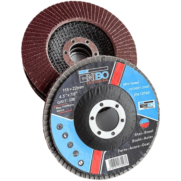 Tarcza listkowa 115 mm, gradacja 100