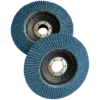 Tarcza listkowa 125 mm, gradacja 100 blue