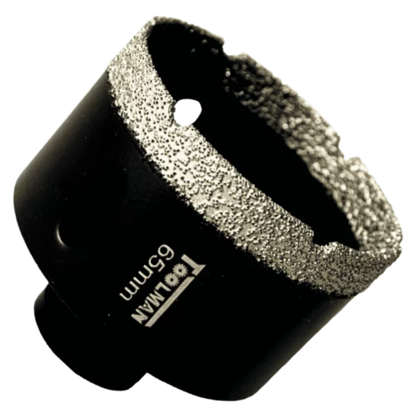 Koronka diamentowa do gresu 65x60 mm M14 TOOLMAN