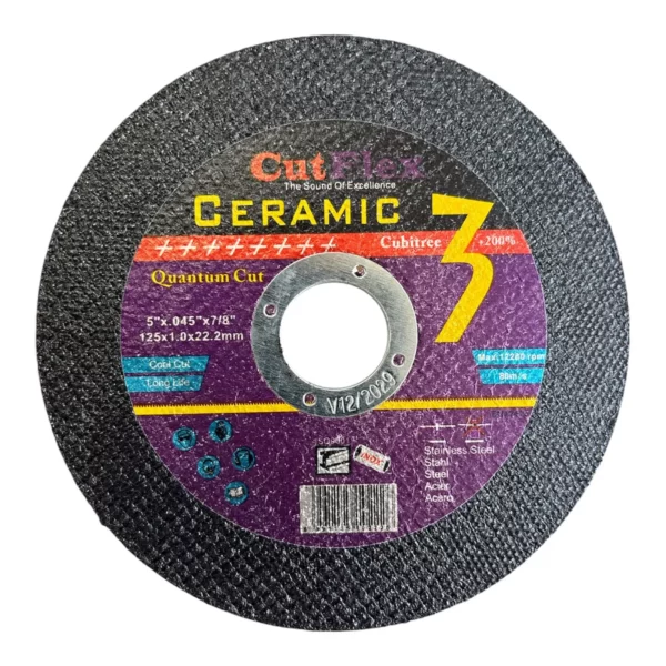 Tarcza do cięcia metalu 125x1mm CERAMIC CutFlex