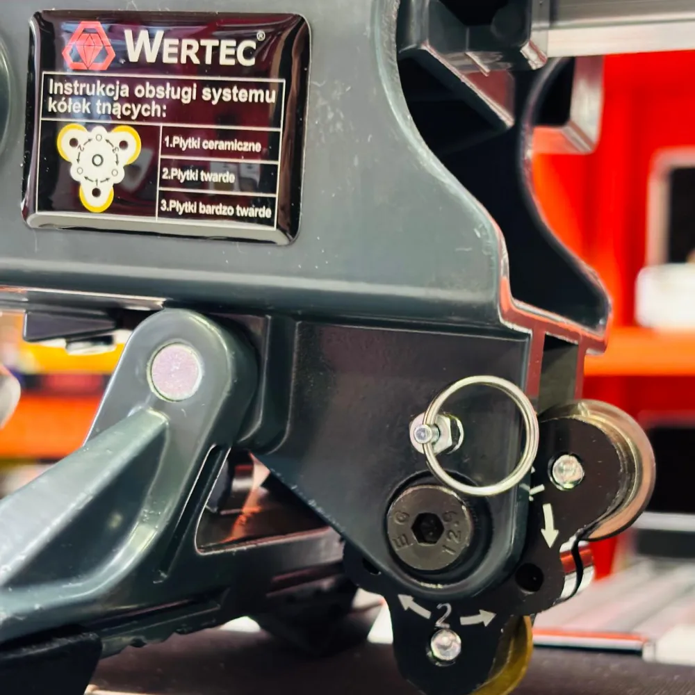 Maszynka do cięcia płytek 650 mm TitanCut z laserem WERTEC - obrazek 4