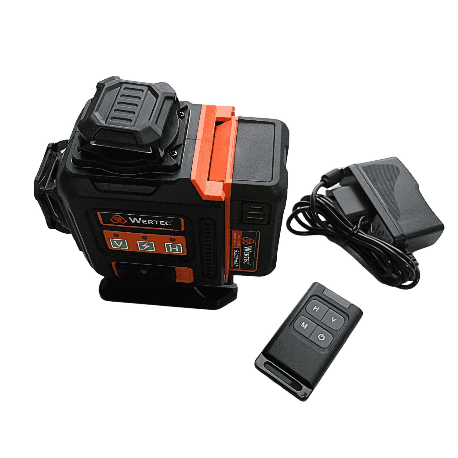 Laser poziomujący 4D 16 linii zielony WT-5899/B w torbie WERTEC - obrazek 2