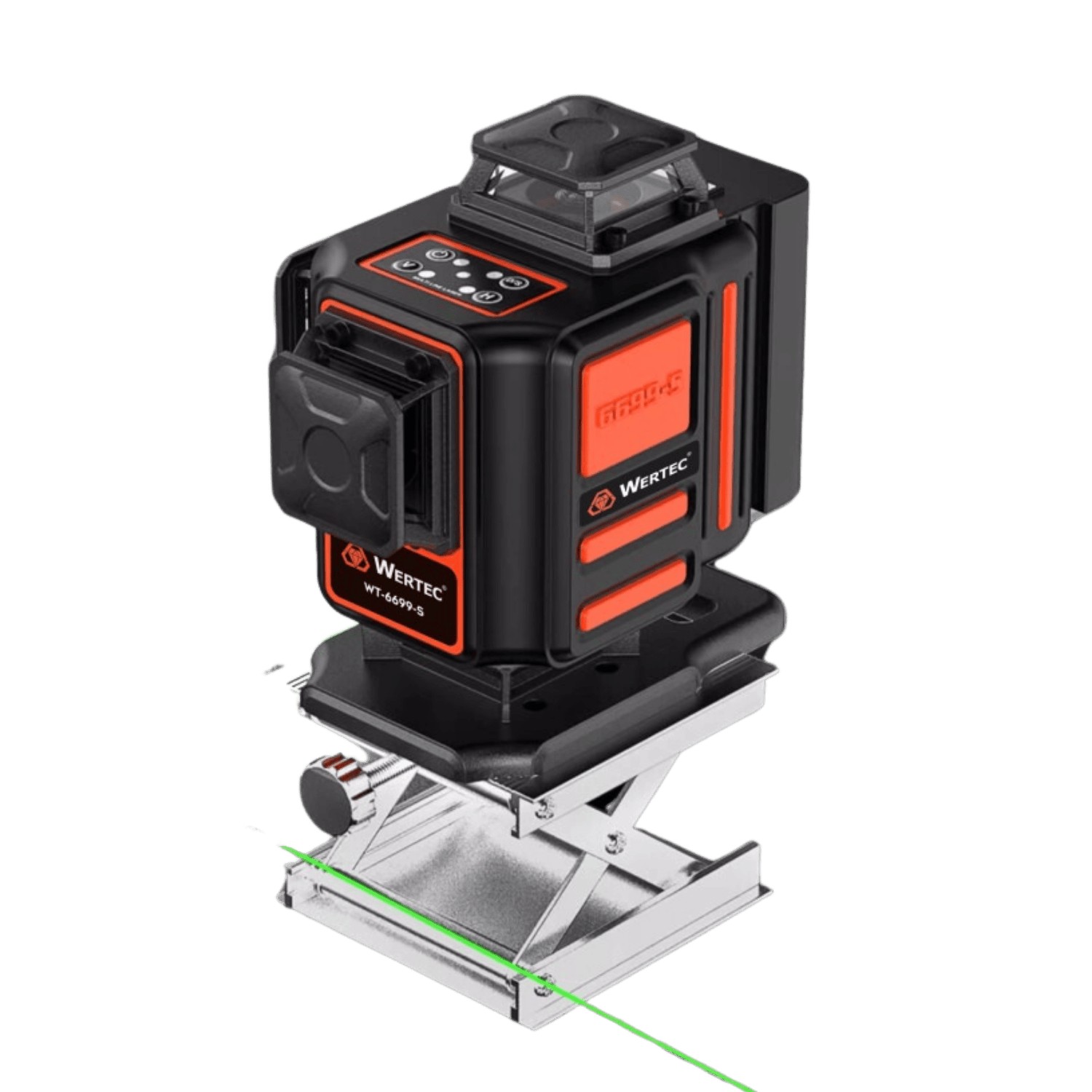 Laser poziomujący 4D 16 linii z żyroskopem WT-6699S WERTEC - obrazek 4