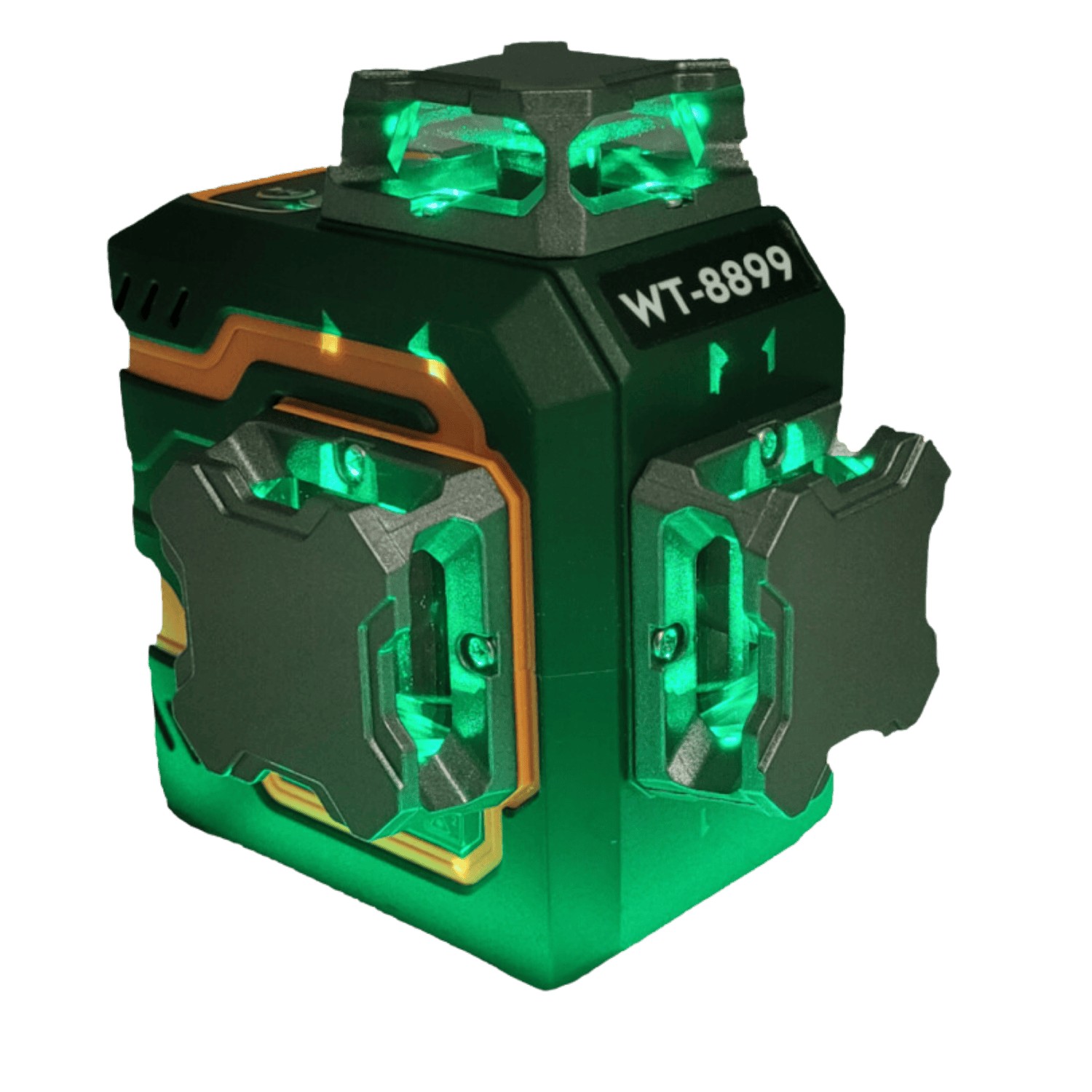 Laser poziomujący 3D 12 linii zielony WT-8899 WERTEC - obrazek 3