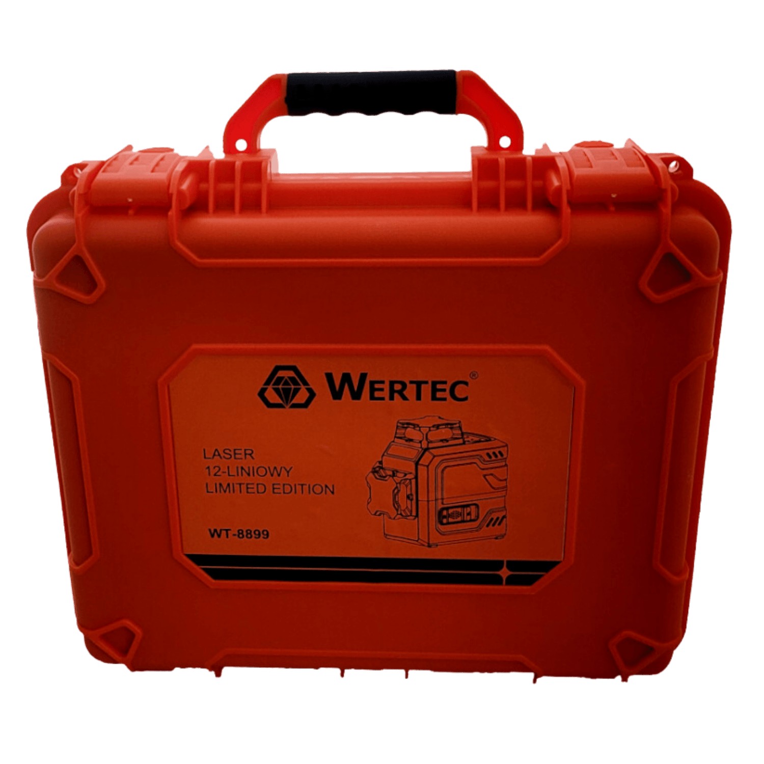 Laser poziomujący 3D 12 linii zielony WT-8899 WERTEC - obrazek 2