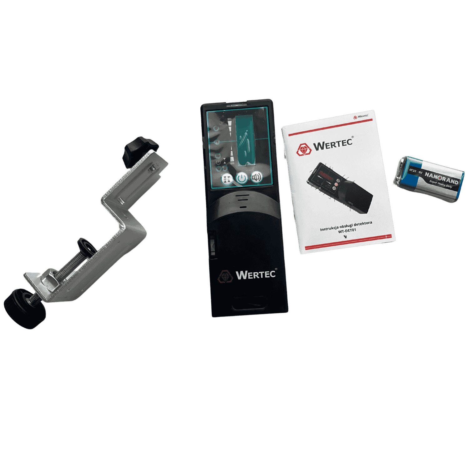 Detektor-odbiornik do laserów WERTEC WT-DET01 - obrazek 3