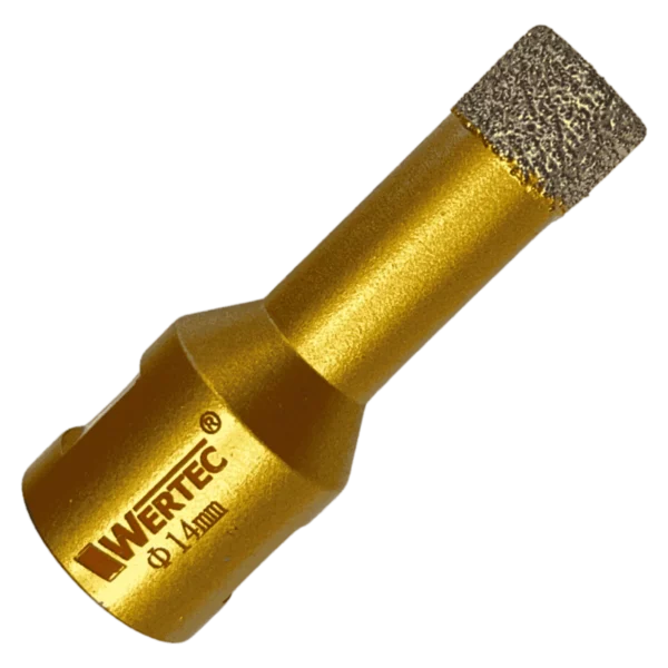 Koronka diamentowa do gresu 14x60 mm M14 WERTEC