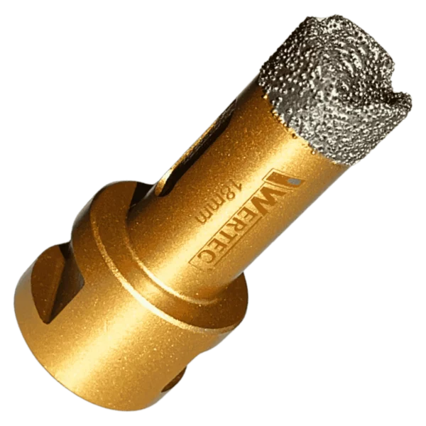 Koronka diamentowa do gresu 18x60 mm M14 WERTEC
