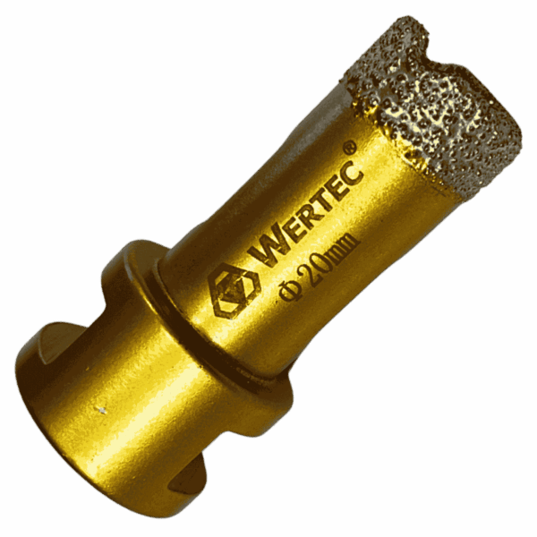 Koronka diamentowa do gresu 20x60 mm M14 WERTEC