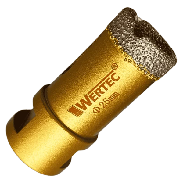 Koronka diamentowa do gresu 25x60 mm M14 WERTEC