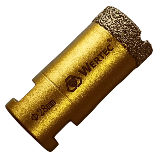 Koronka diamentowa do gresu 28x60 mm M14 WERTEC