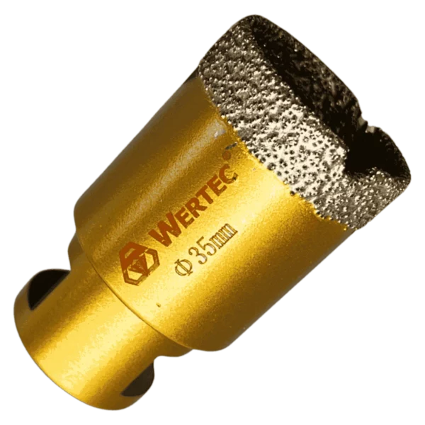 Koronka diamentowa do gresu 35x60 mm M14 WERTEC