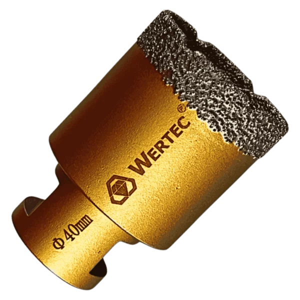 Koronka diamentowa do gresu 40x60 mm M14 WERTEC