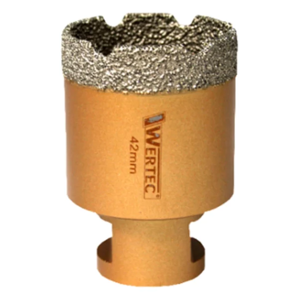 Koronka diamentowa do gresu 42x65 mm M14 WERTEC