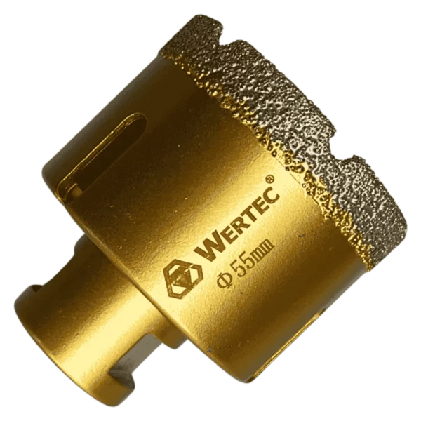 Koronka diamentowa do gresu 55x60 mm M14 WERTEC