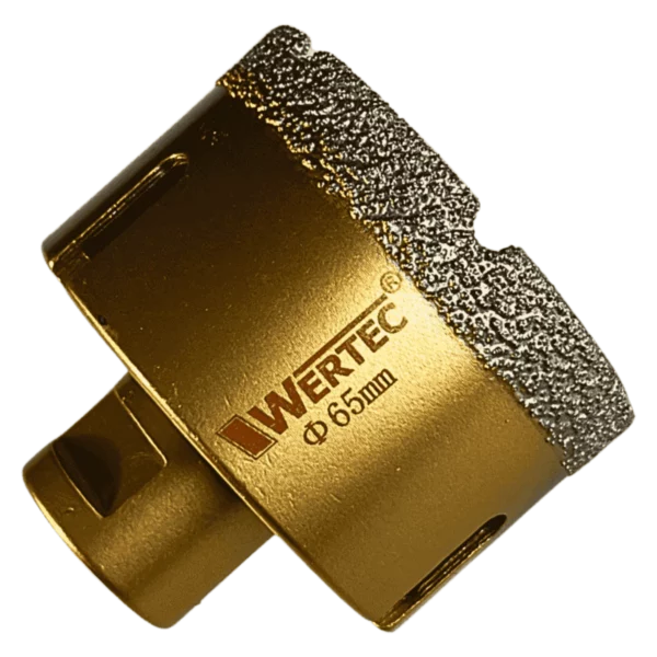 Koronka diamentowa do gresu 65x60 mm M14 WERTEC