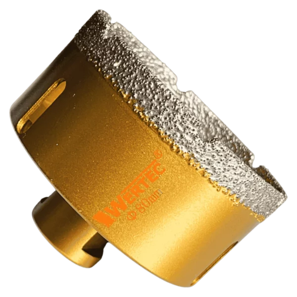 Koronka diamentowa do gresu 80x60 mm M14 WERTEC