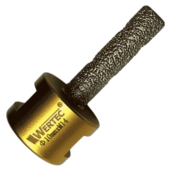 Frez lutowany próżniowo 10x50mm x M14 WERTEC