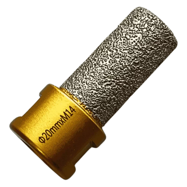 Frez lutowany próżniowo 20x50mm x M14 WERTEC