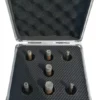 Zestaw koronek diamentowych do gresu 7 el. 2× 6, 2× 8, 10, 12, 14 mm WERTEC