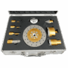 Zestaw koronek diamentowych do gresu 6, 8, 10, 35, 65 mm + 2 frezy i tarcza WERTEC