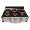 Zestaw koronek diamentowych do gresu 6 el. 20, 28, 35, 45, 50, 68 mm LIMITED EDITION WERTEC
