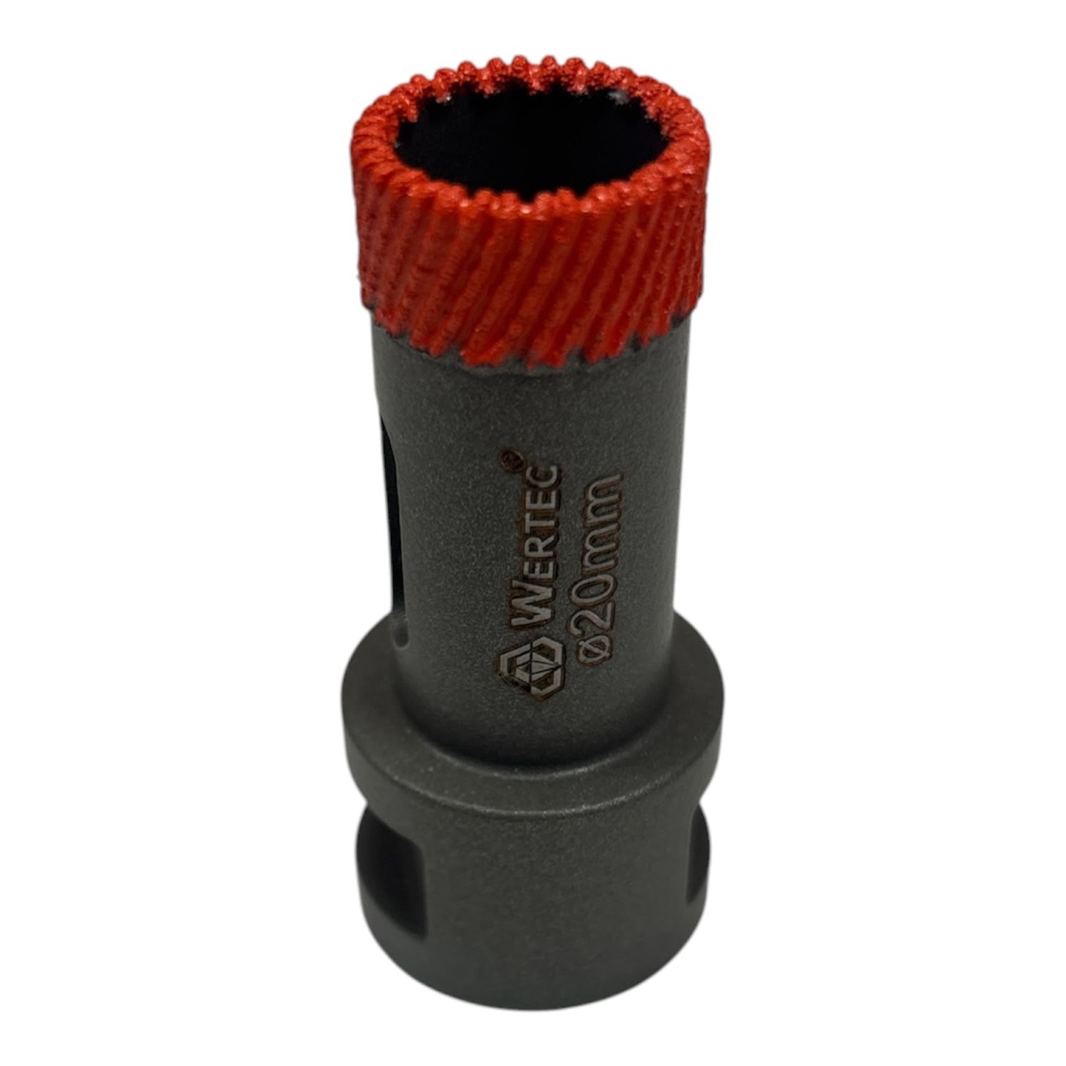 Otwornica diamentowa do gresu TurboSpeed 20 mm M14 WERTEC - obrazek 2
