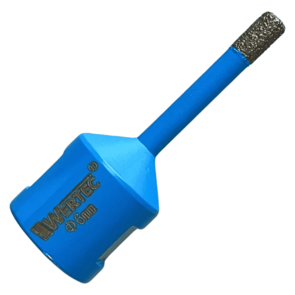 Koronka diamentowa do gresu BLUE 6 mm M14 WERTEC