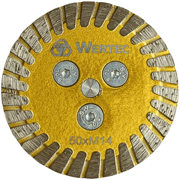 Tarcza diamentowa 50mm x M14 WERTEC