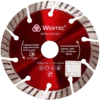 Tarcza diamentowa do betonu i kamienia segment. turbo "S" 125x10mm WERTEC