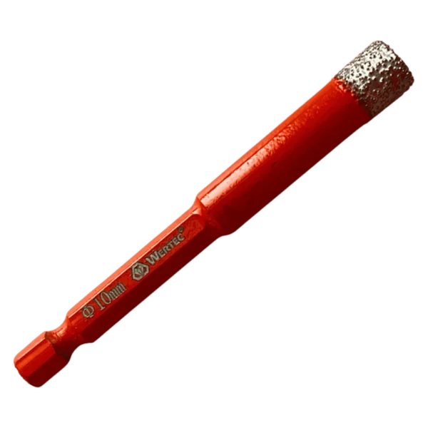 Koronka diamentowa do gresu 10 mm HEX WERTEC